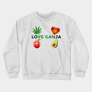 LO VE GAN JA Crewneck Sweatshirt